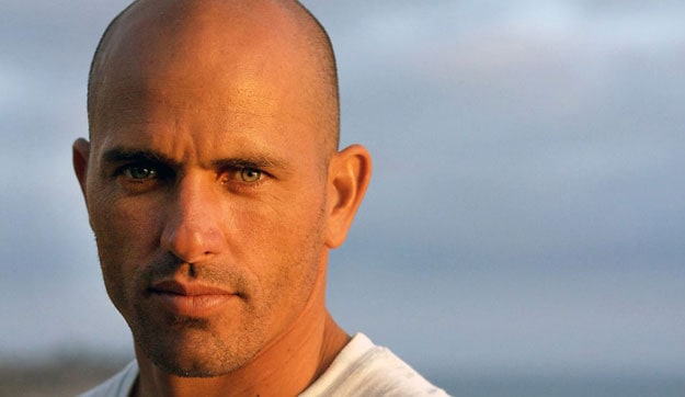 There is no surfer with more titles or fame than Kelly Slater. Photo: Aroyan